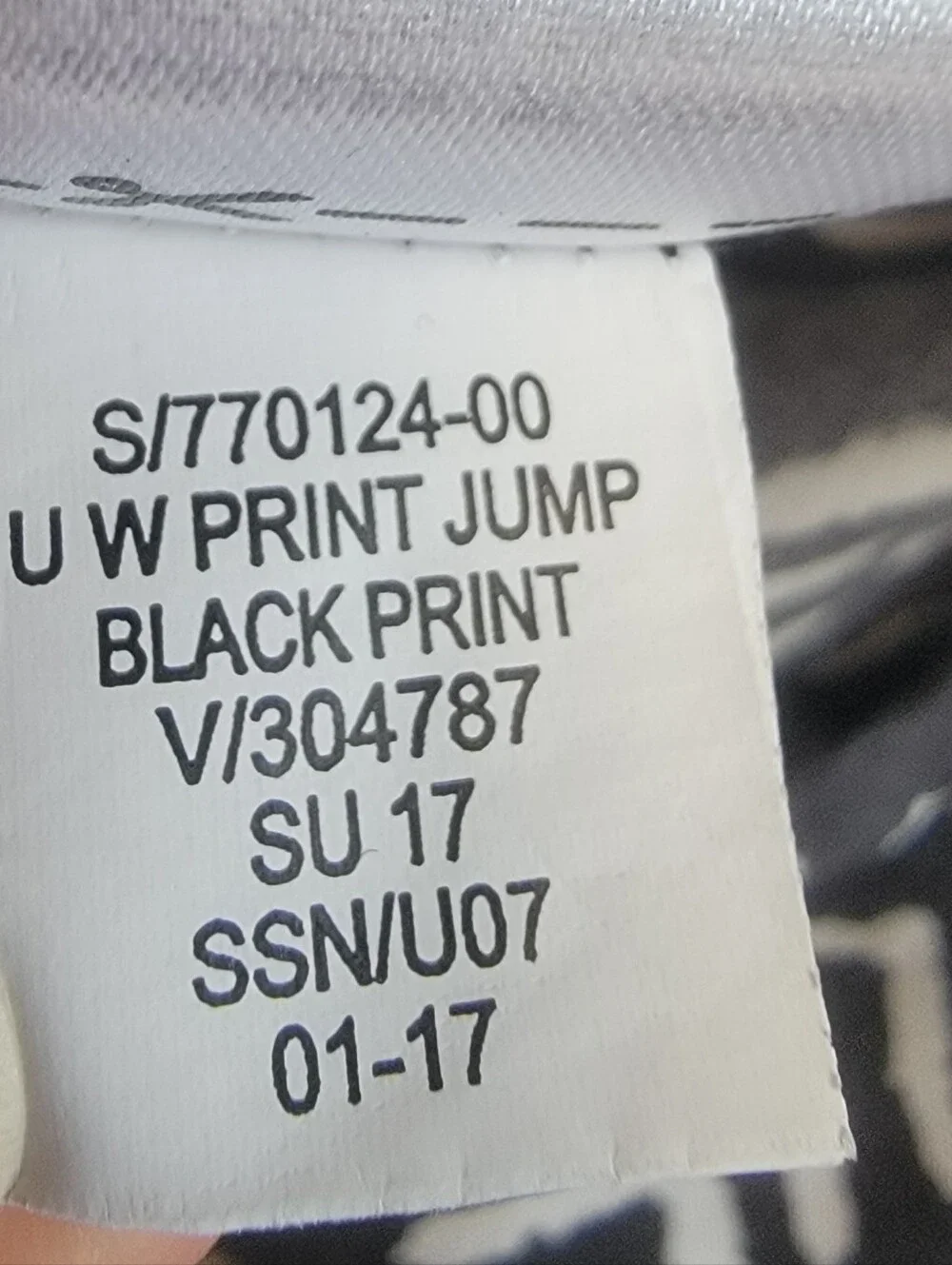 Old Navy Print Jump Rayon Black White Geometric Jumpsuit Girls Sz L (10-12) Boho
